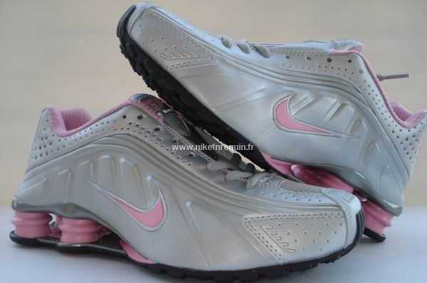 Nike Shox R4 Nz Gris Rose